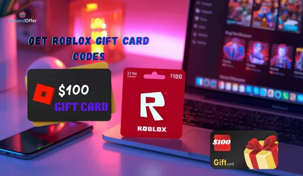 Get$100 Roblox Gift Card Cords